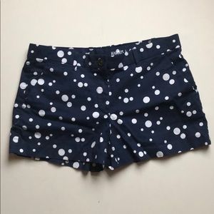Gap Polka Dot Khaki Summer Shorts